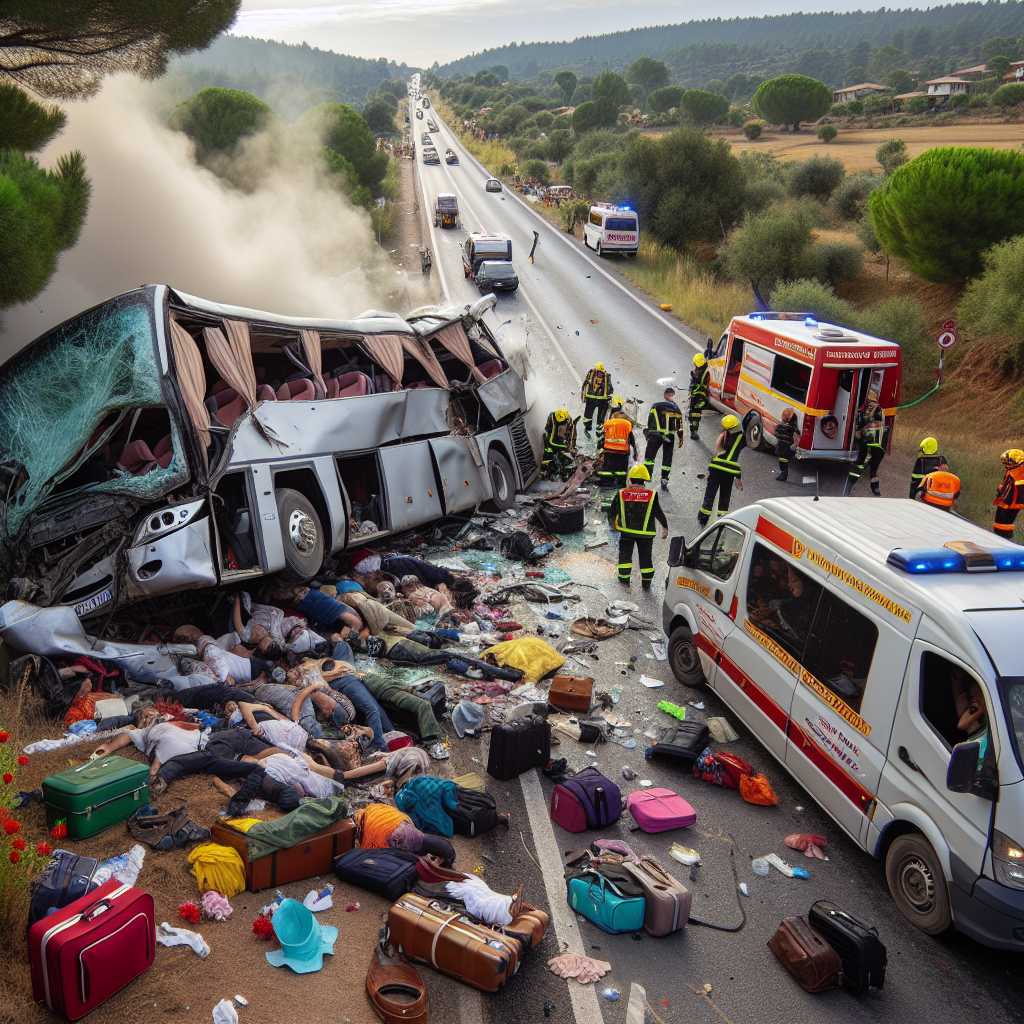 22 Injured in Turkey Bus Crash Involving Japanese Tourists