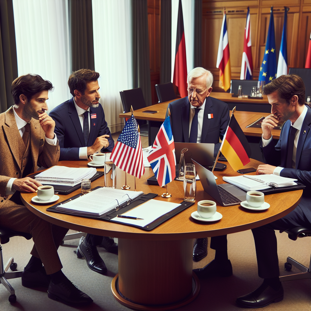 Biden Holds Talks with Scholz, Macron, and Starmer in Berlin