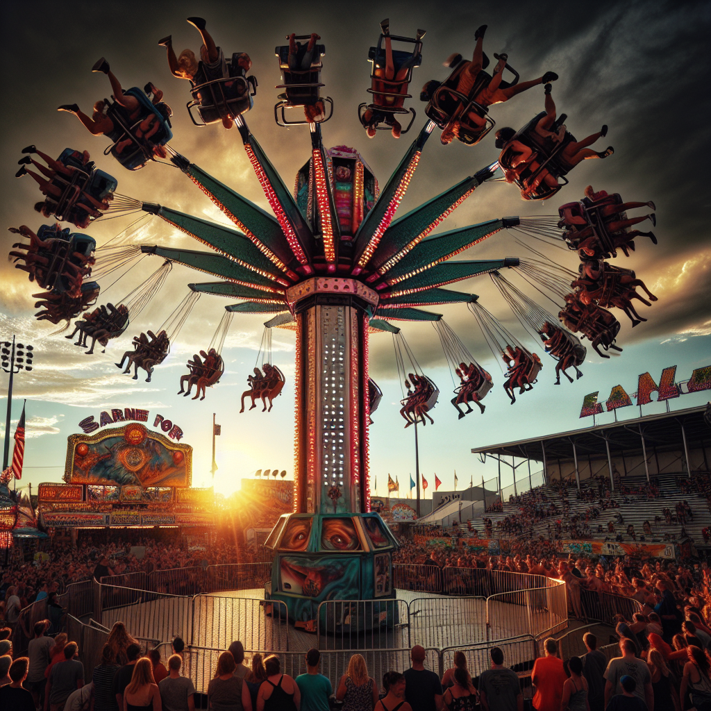 Carnival Ride Malfunction Leaves Riders Stuck Upside Down in US