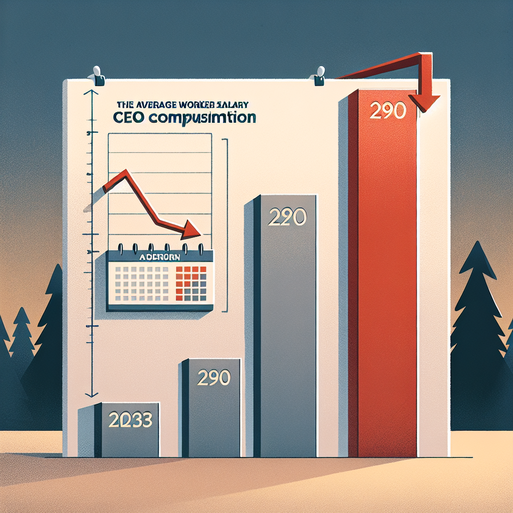 CEO Compensation Drops in 2023, Still 290 Times Higher Than Average Worker Salary