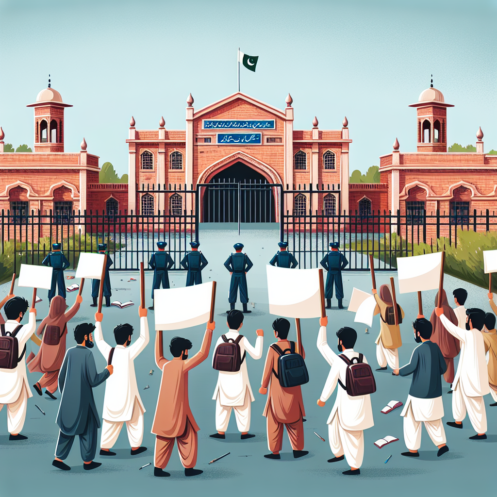 Educational Institutions Closed in Pakistan Province Due to Student Protests