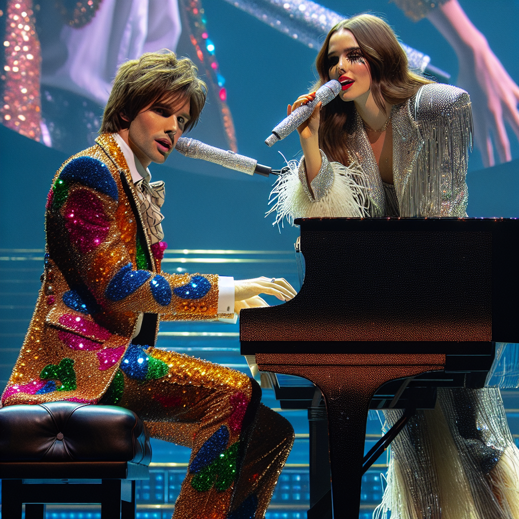 Elton John and Dua Lipa Perform 'Cold Heart' Live in London