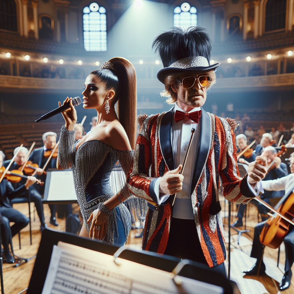 Elton John Joins Dua Lipa for Special Orchestral Concert in London