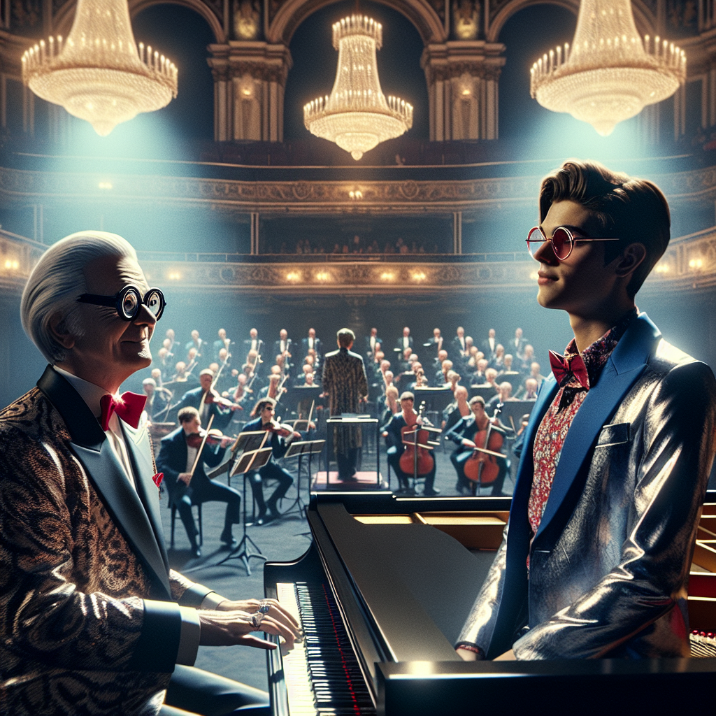 Elton John Joins Dua Lipa for Special Orchestral Concert in London