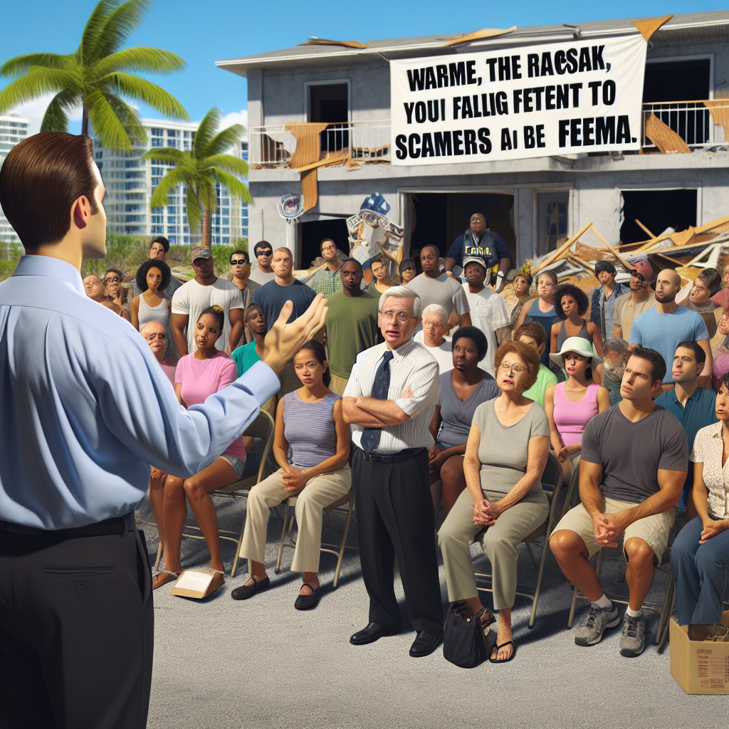 Florida Official Cautions Hurricane Milton Survivors Against Scammers Impersonating FEMA Staff