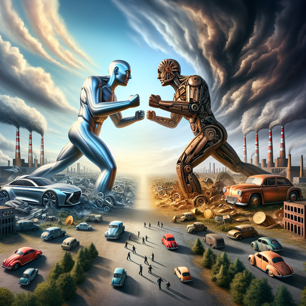 Germany's Automotive Titans Battle for Relevance