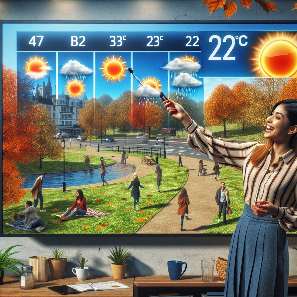 GMB's Laura Tobin Predicts Warm 'Indian Summer' with 22C Temperatures in the UK