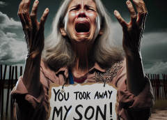 Grieving Texas Mother Laments Son's Death Amid Migrant Crisis: 'You Took Away My Son!'