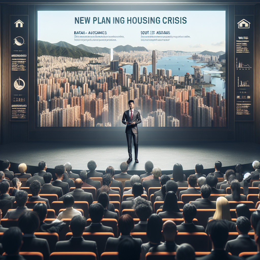 Hong Kong Leader Unveils New Initiatives to Tackle Housing Crisis in Annual Address