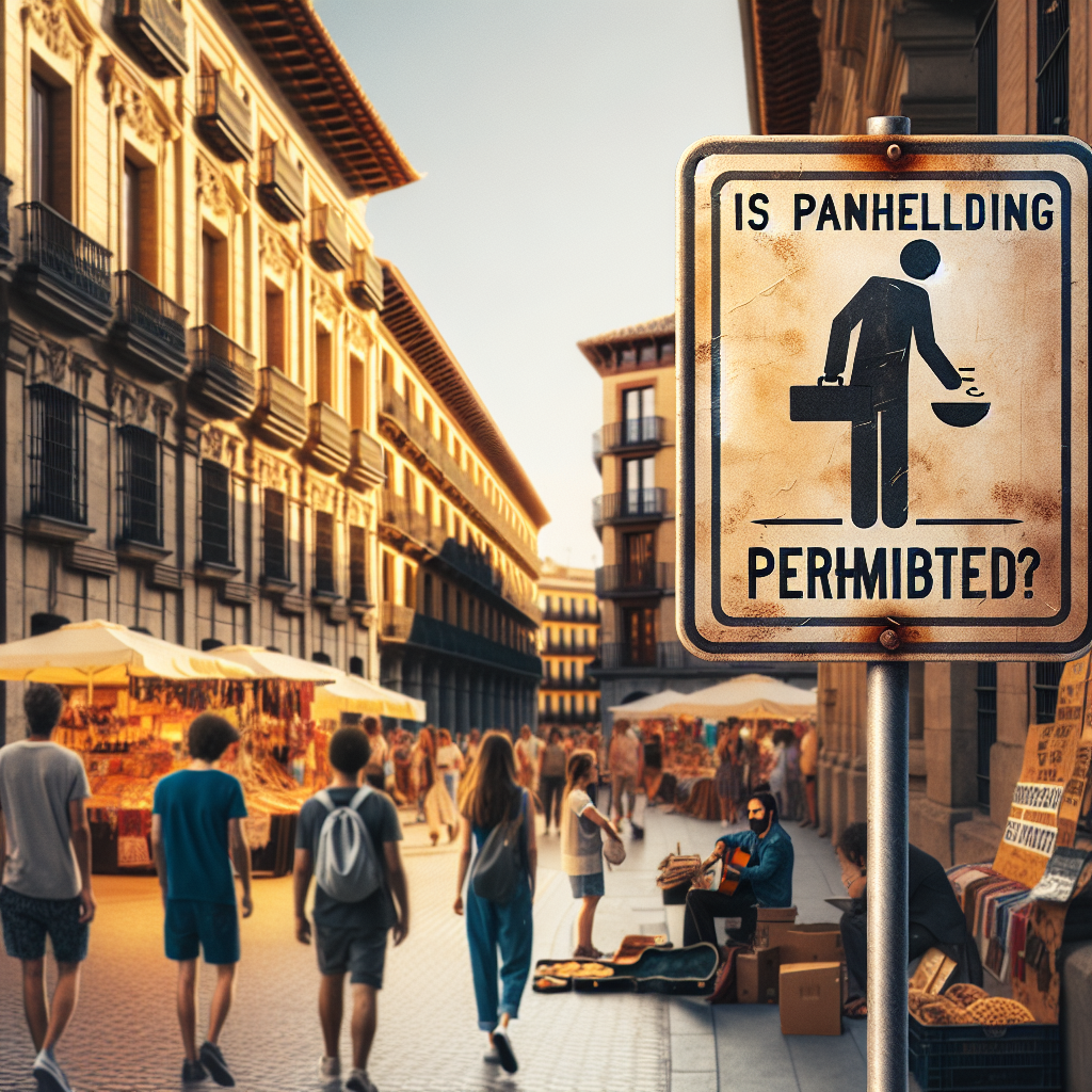 Is Panhandling Permitted in Spain?