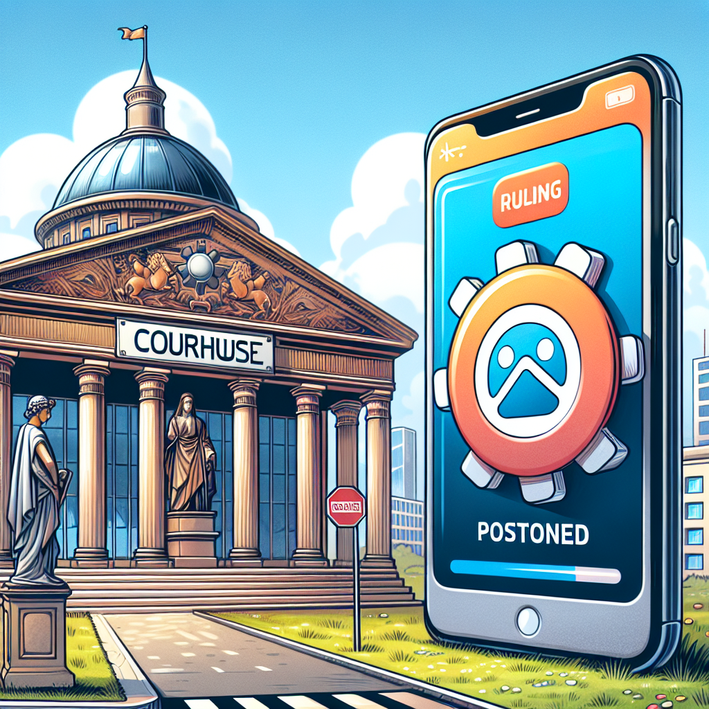 Judge Postpones Ruling on Google App Store Antitrust Case