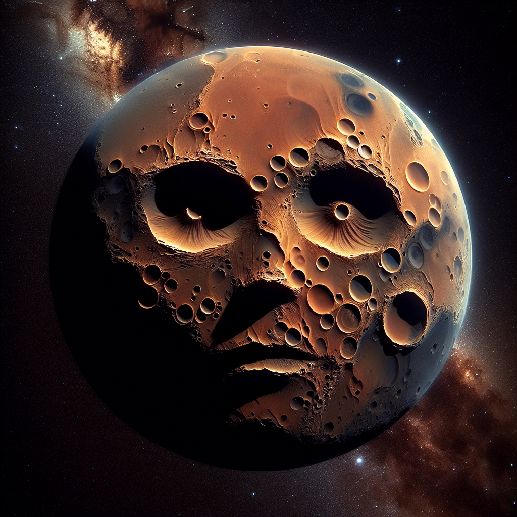 Mars Unveils Mysterious Face-Like Formation