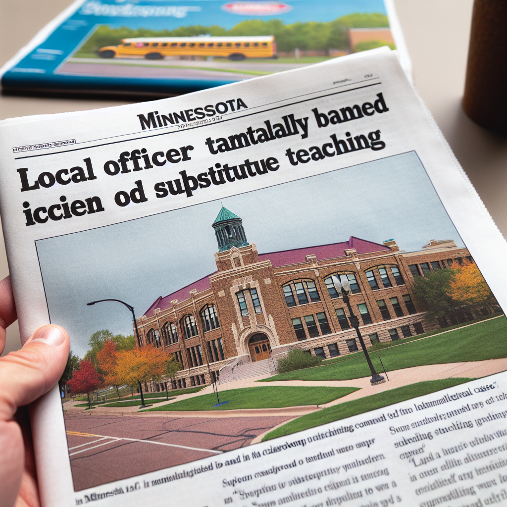 Minnesota Officer Prohibited from Substitute Teaching After Alleged Classroom Incident Related to George Floyd Case