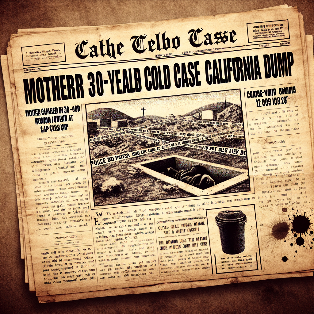 Mother Charged in 30-Year-Old Cold Case of Newborn Found at California Dump