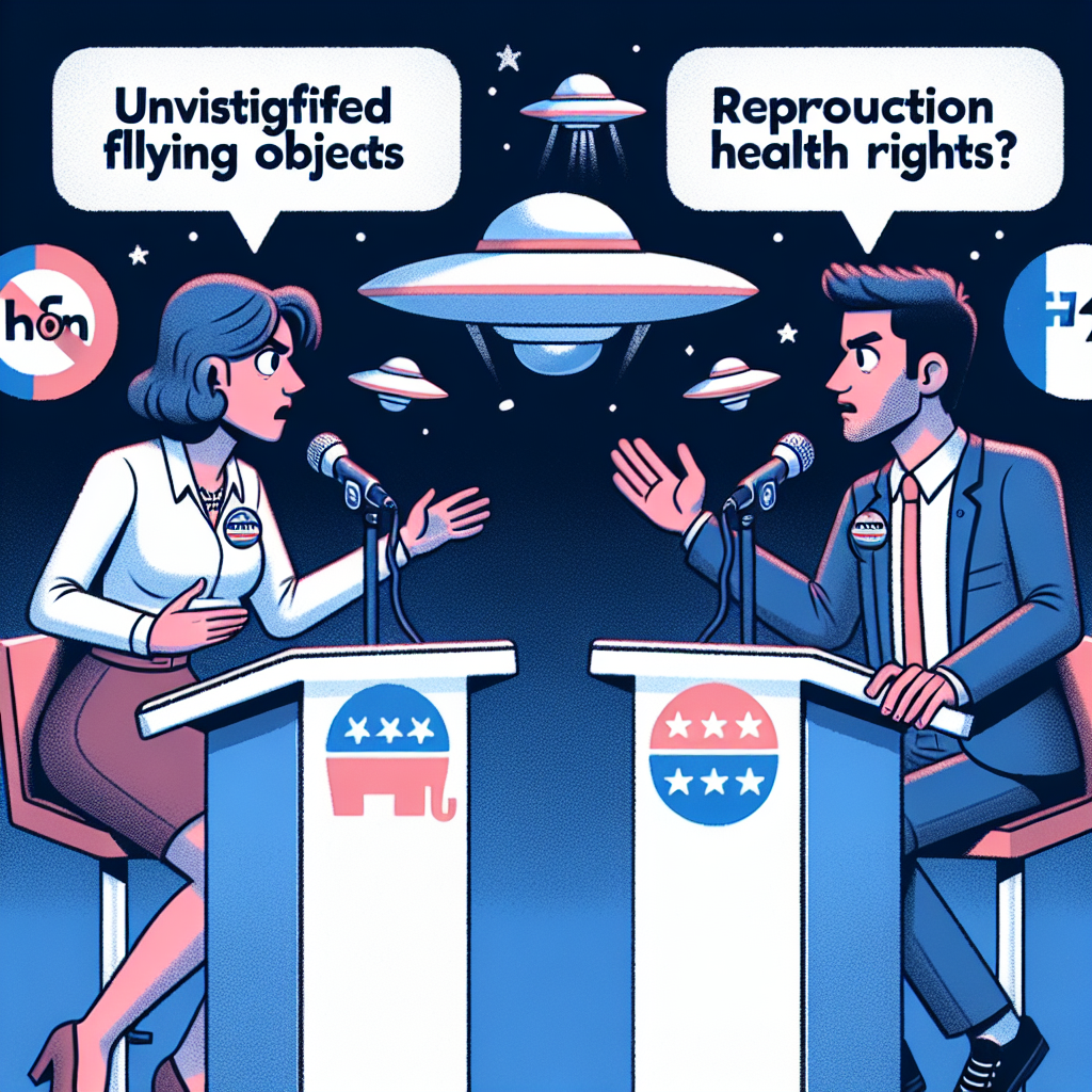 Nevada Senate Candidates Support UFO Investigation, Clash Over Inflation and Abortion in Heated Debate