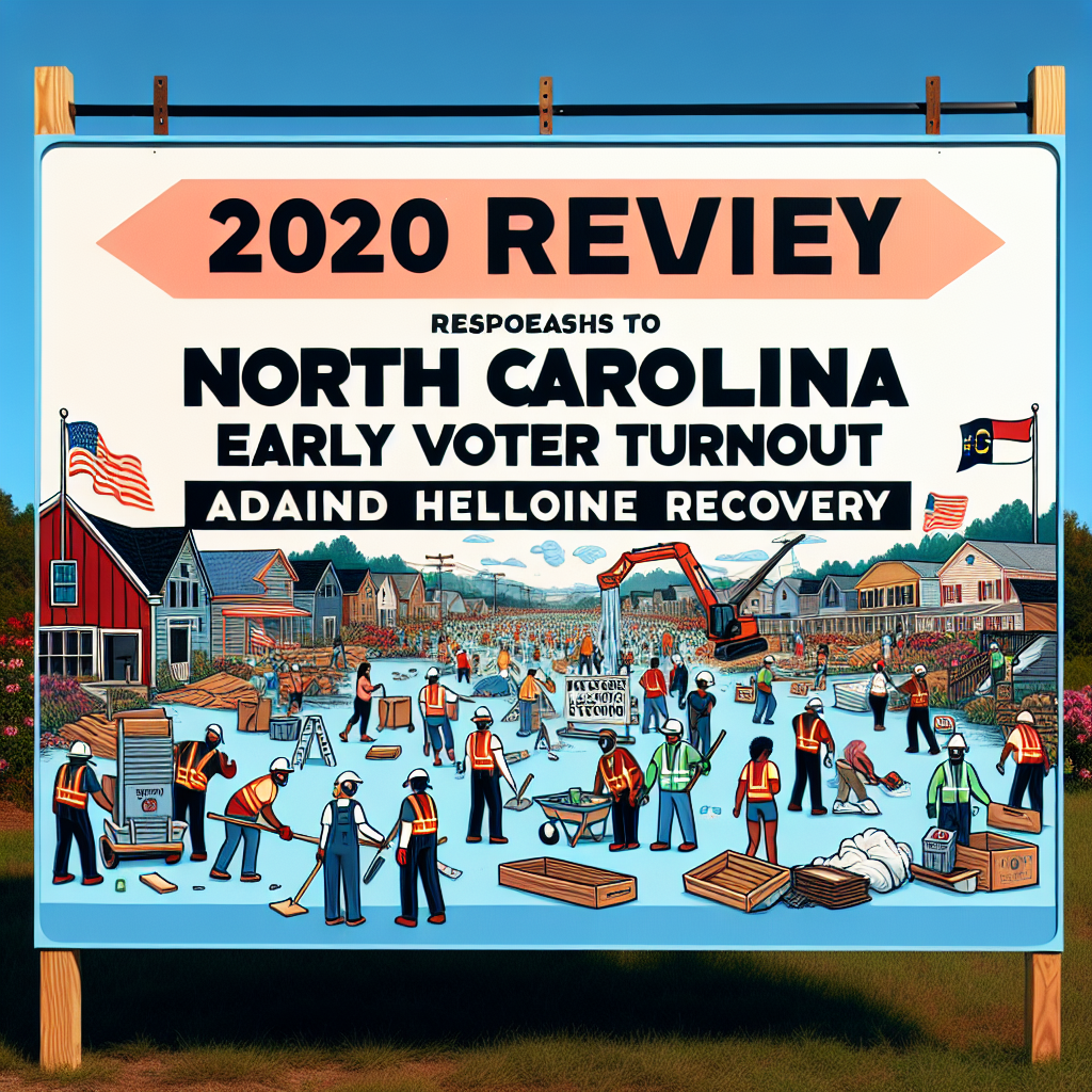 North Carolina Early Voter Turnout Surpasses 2020 Levels Amid Helene Recovery