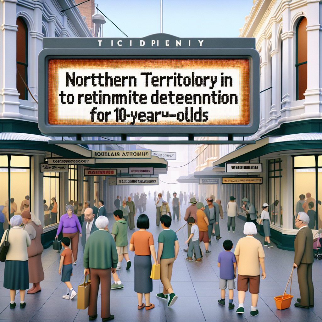 Northern Territory in Australia to Reinstate Detention for 10-Year-Olds