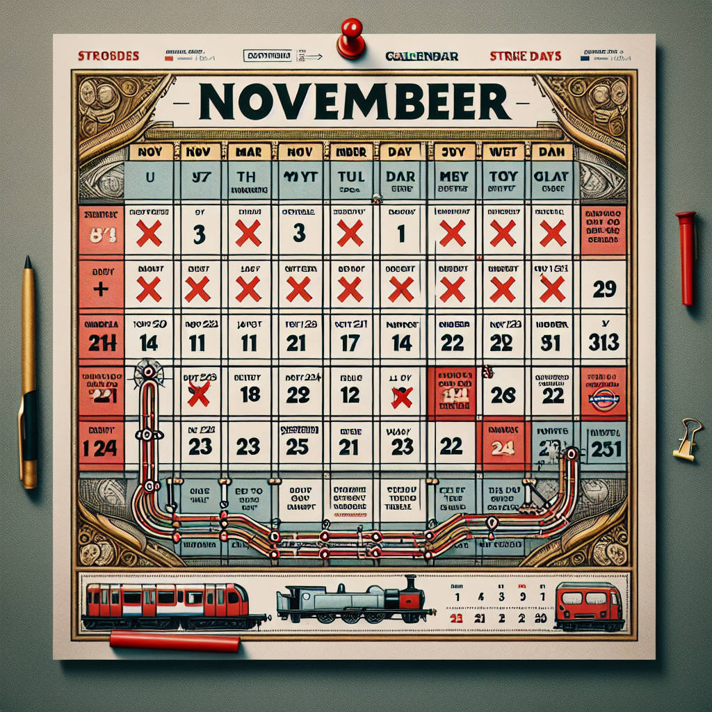 November 2024 Tube Strike Schedule: Complete Dates and Times