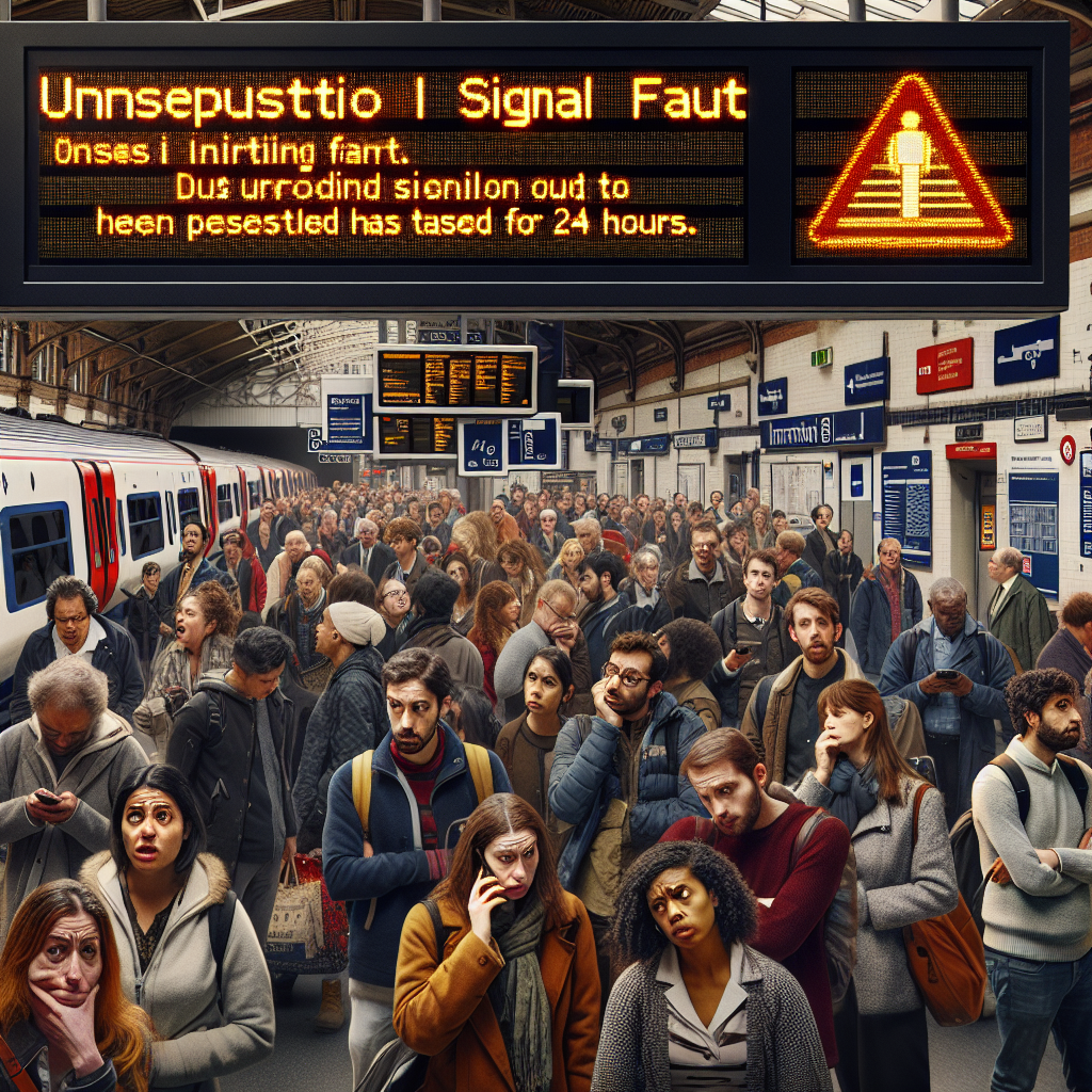 Ongoing Train Disruptions Due to Unresolved Signal Fault After 24 Hours