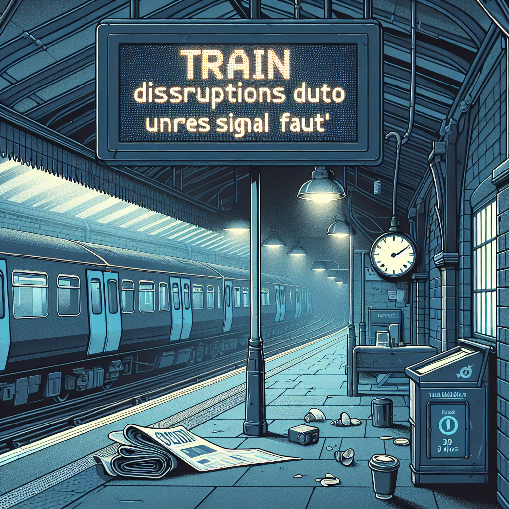 Ongoing Train Disruptions Due to Unresolved Signal Fault After 24 Hours
