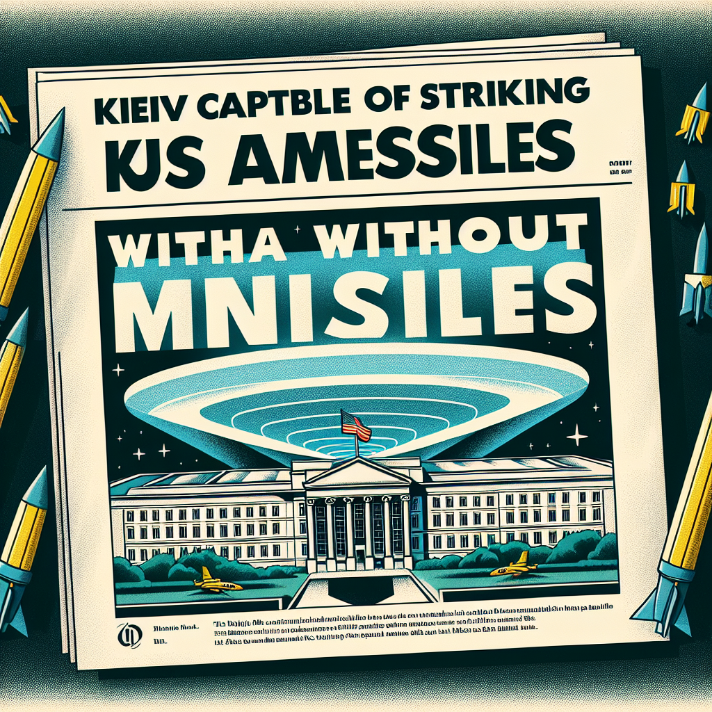 Pentagon: Kiev Capable of Striking Russia Without US Missiles