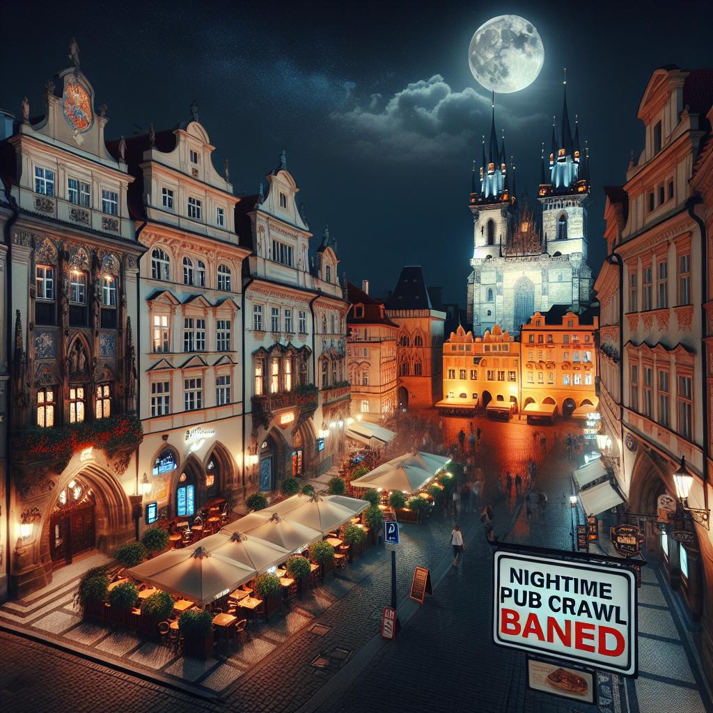 Prague Implements Nighttime Pub Crawl Ban to Curb Rowdy Tourists