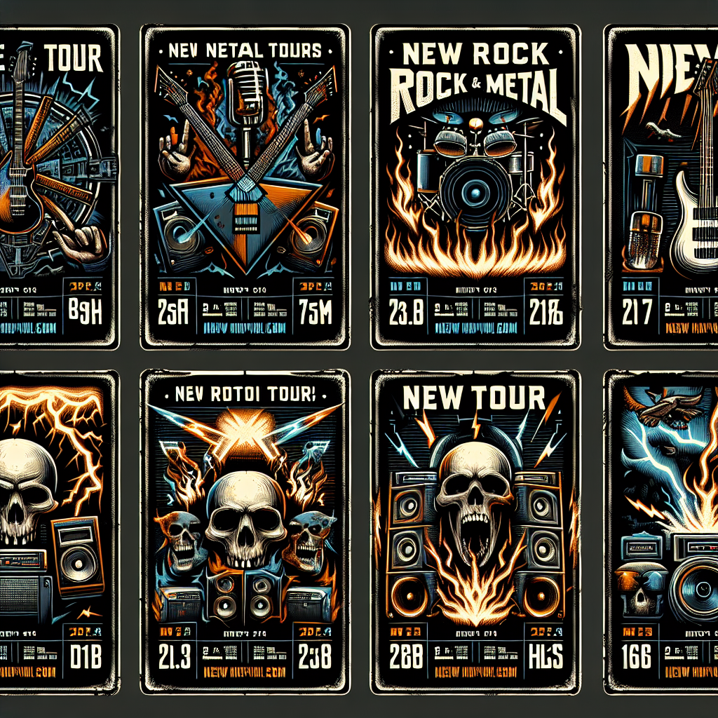 Recent Announcements: Eight New Rock and Metal Tours