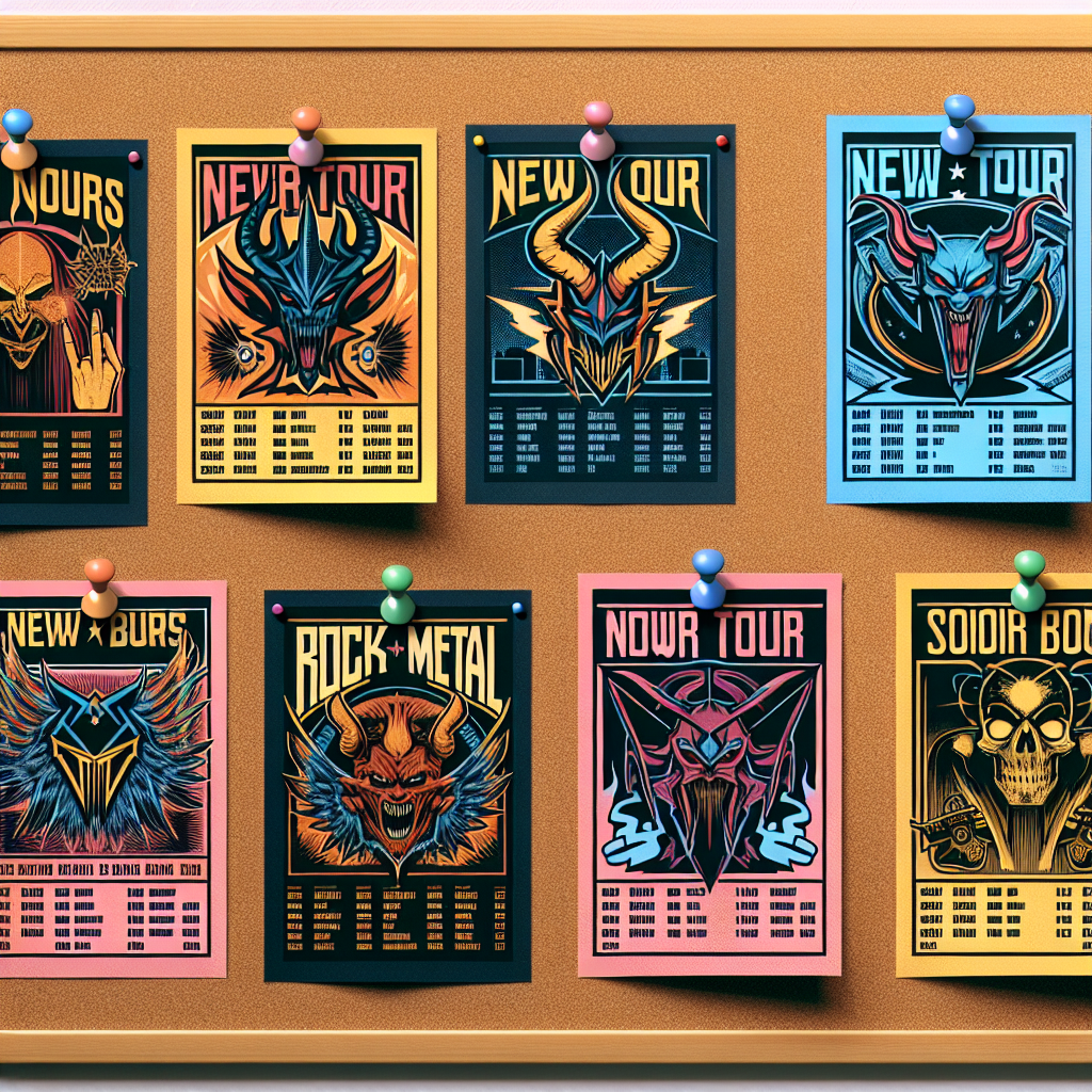 Recent Announcements: Eight New Rock and Metal Tours