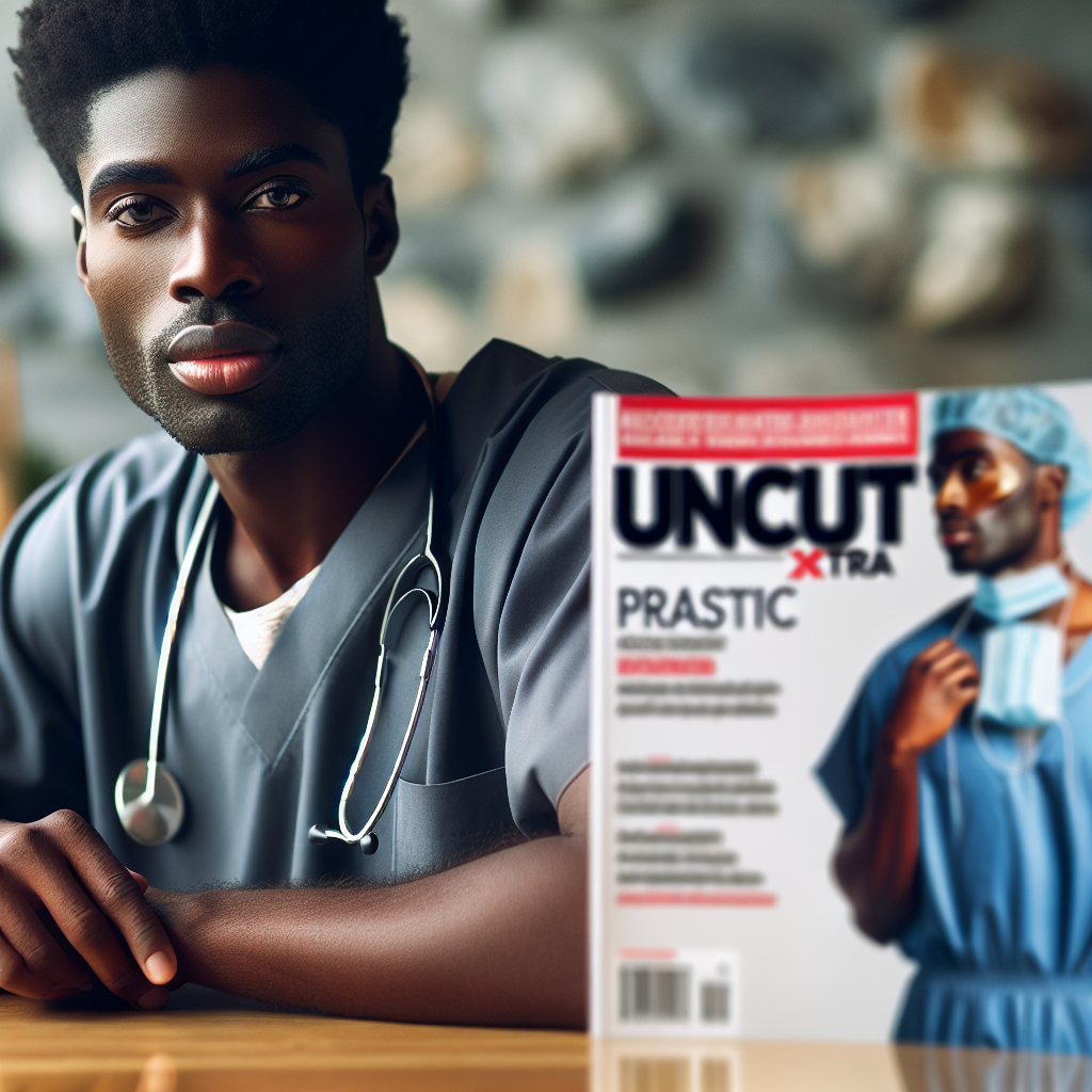 Renowned Plastic Surgeon Dr. Chukwuemeka Onyewu Graces UncutXtra Magazine Cover