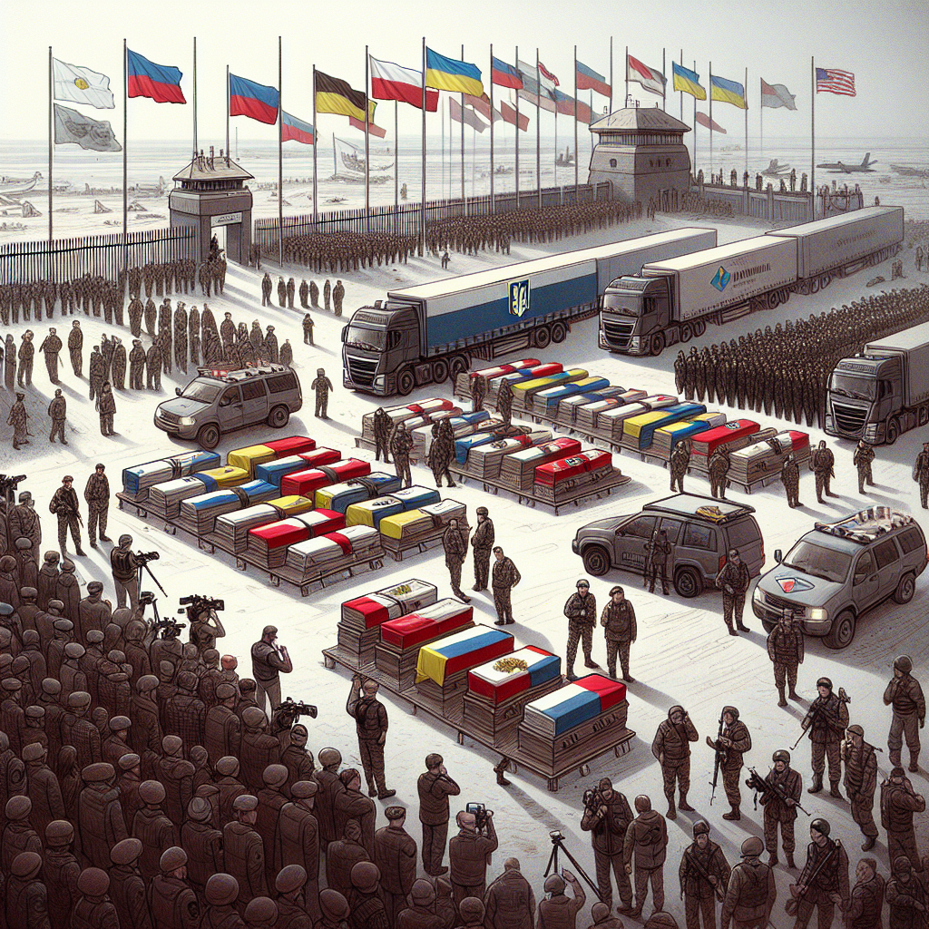 Russia Repatriates 500 Fallen Soldiers to Ukraine Amid Global Deliberations