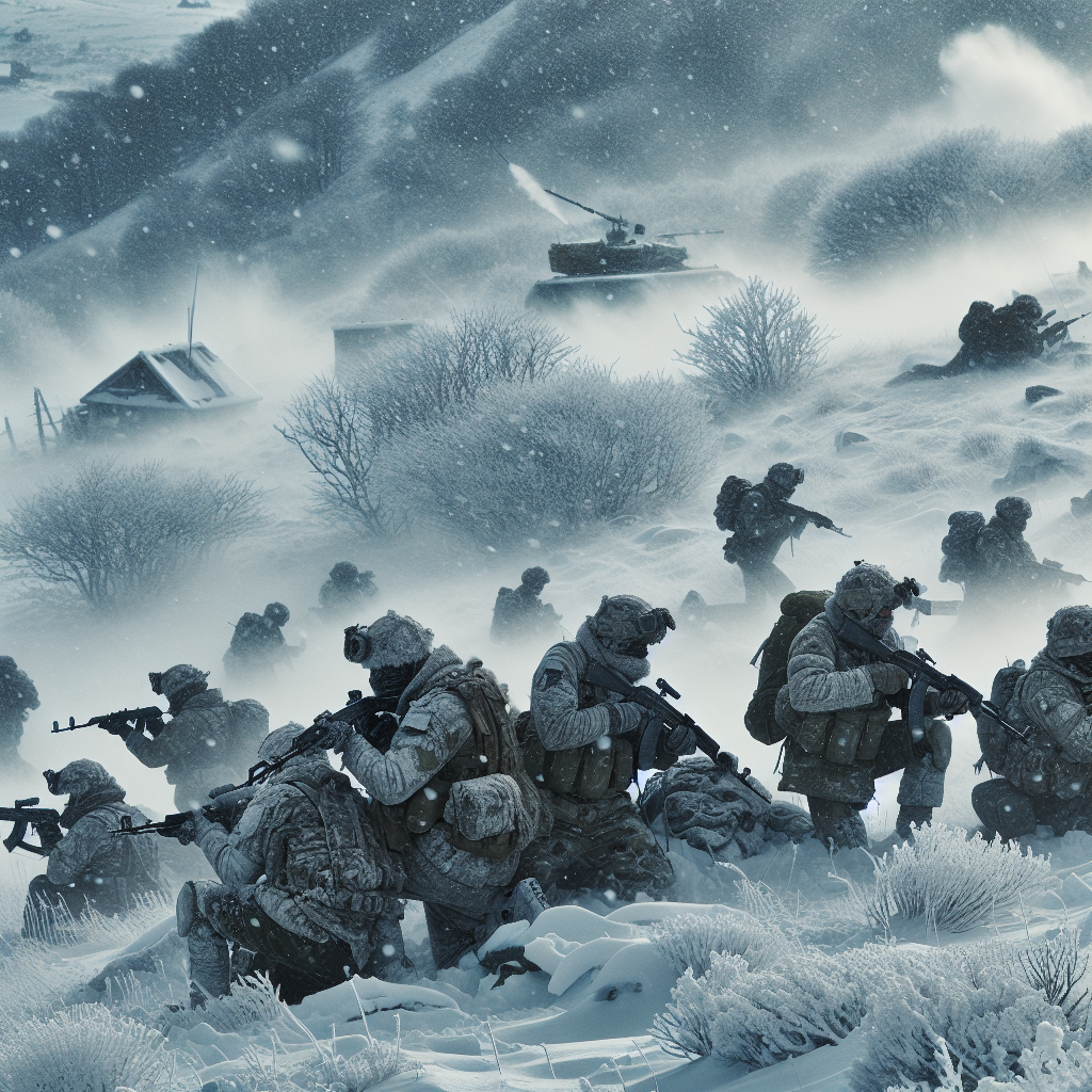 Russian Forces Engage in Intense Eastern Ukraine Battles as Winter Approaches