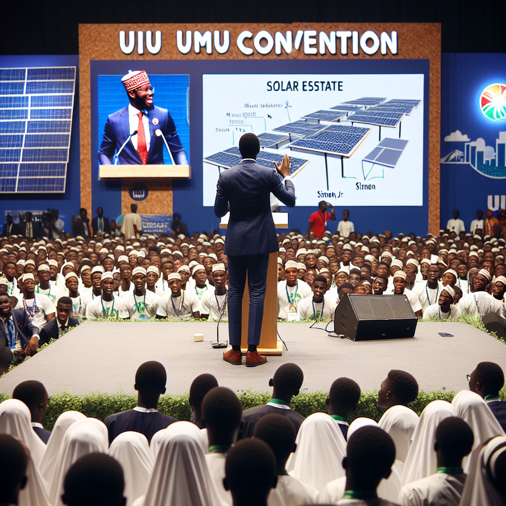 Simon Okeke Jr. Empowers Nigerian Youth at UIU Umu Convention with Solar Estate Initiative