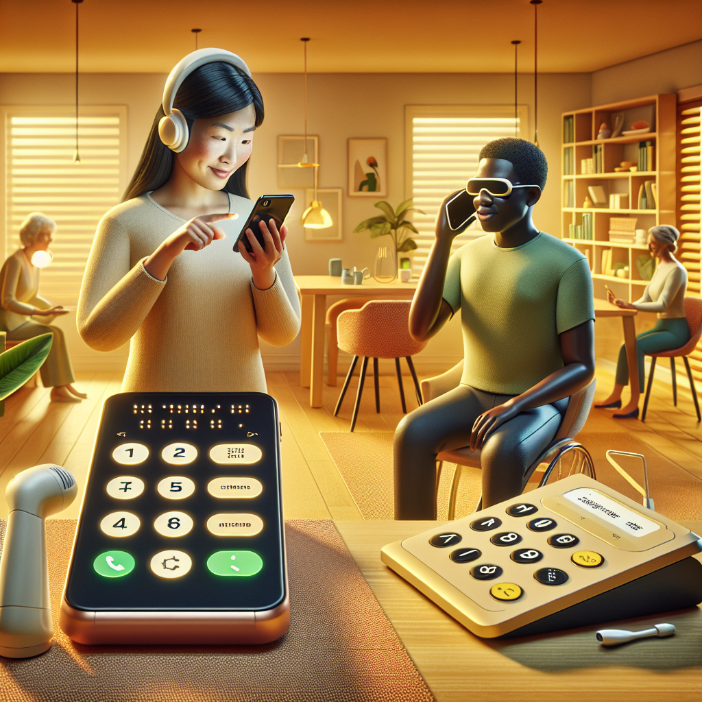 Simple Solutions for Making Calls with Vision Impairments