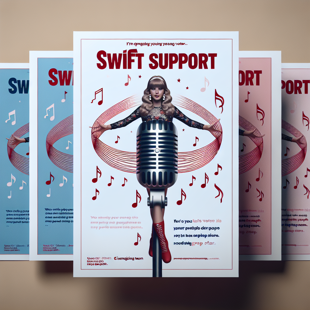 'Swift Support: DNC Targets Young Voters with Taylor-Inspired Campaign'