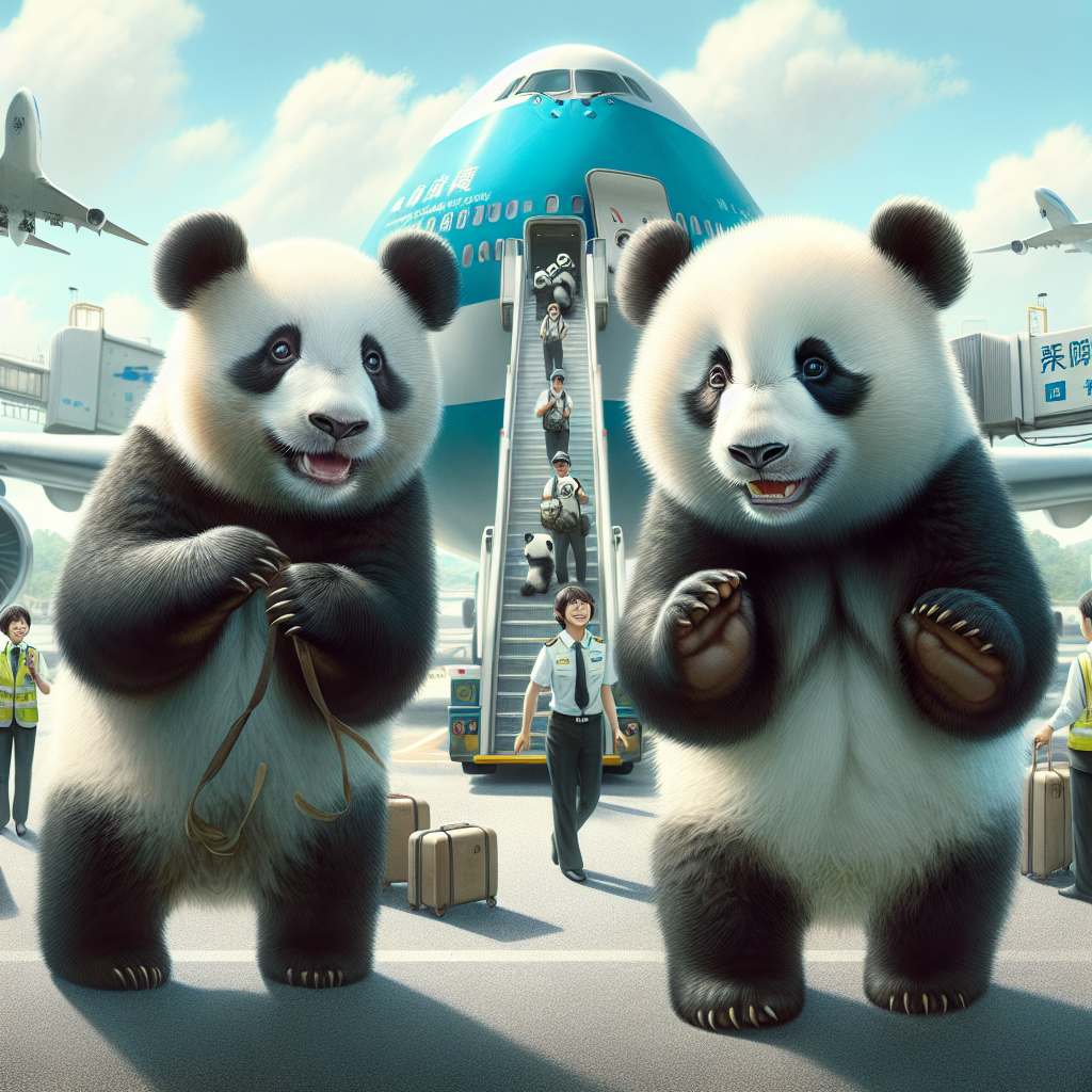 Thrill as Pair of Pandas Make Their Way to the US from China