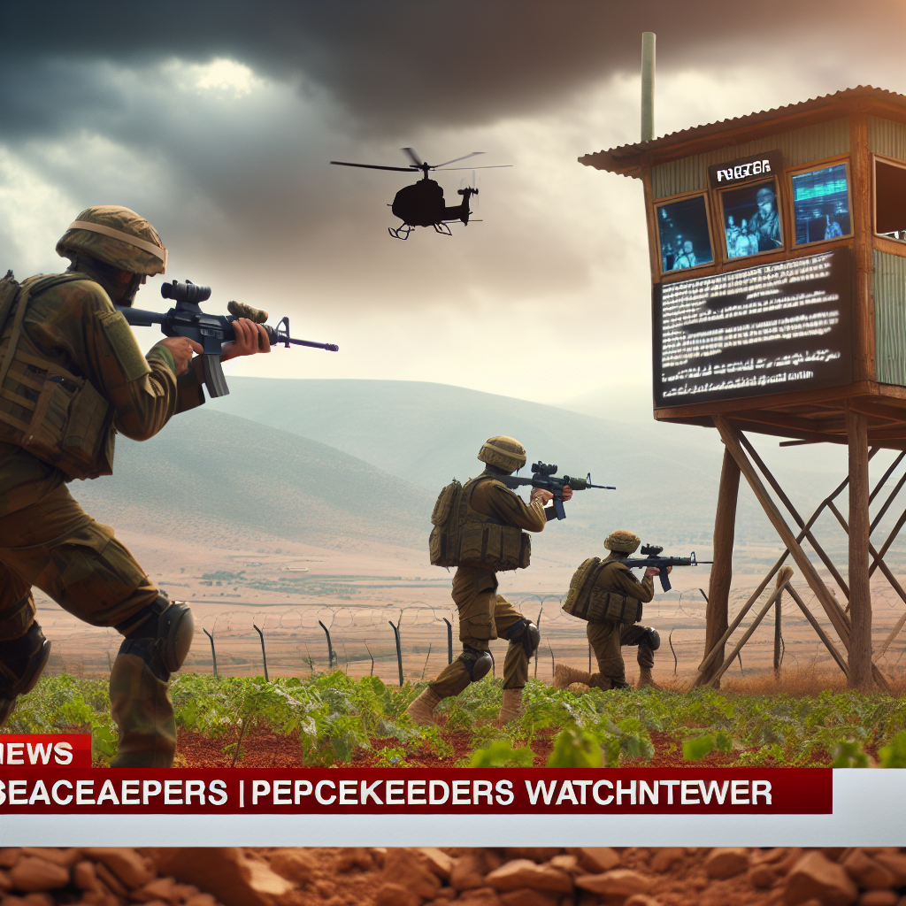UN Reports Israeli Forces Targeted Peacekeepers' Watchtower in Lebanon