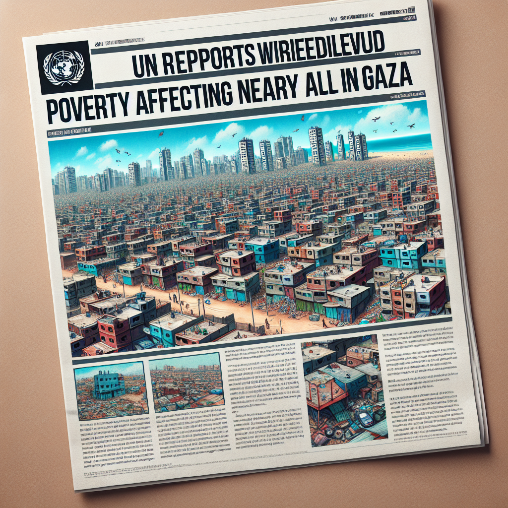 UN Reports Widespread Poverty Affecting Nearly All in Gaza