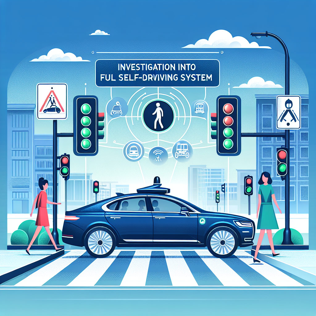 US Launches Investigation into Tesla's 'Full Self-Driving' System Following Pedestrian Fatality
