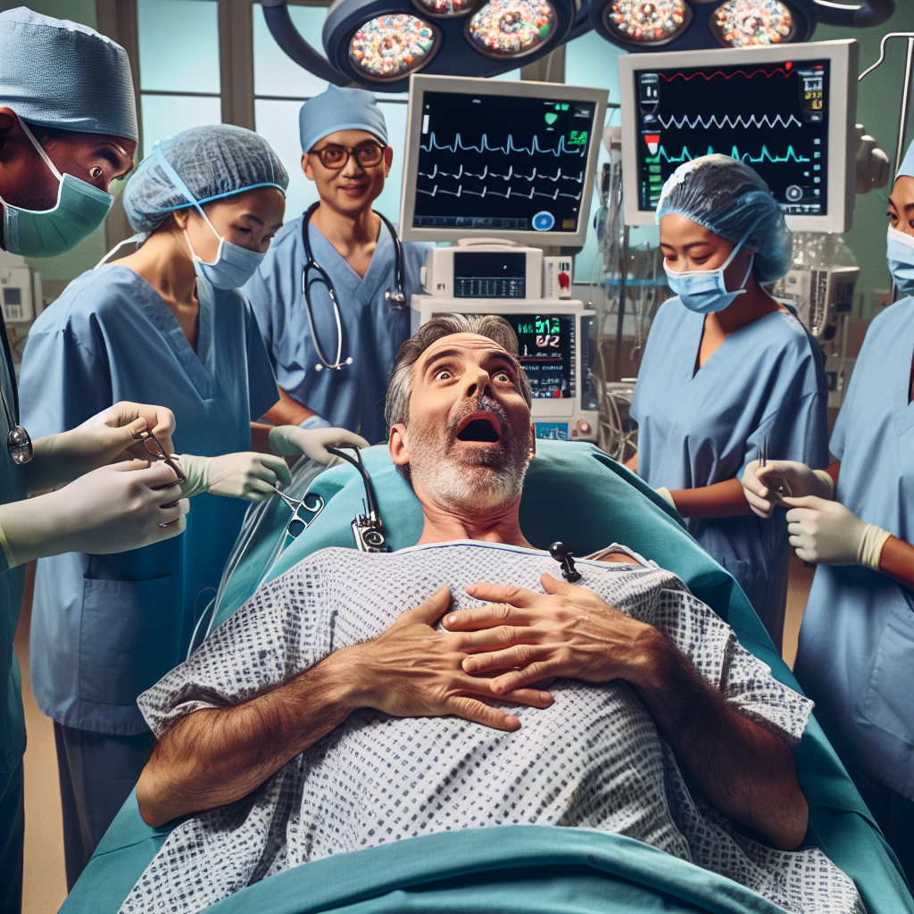 US Man Awakens on Operating Table Moments Before Heart Surgery
