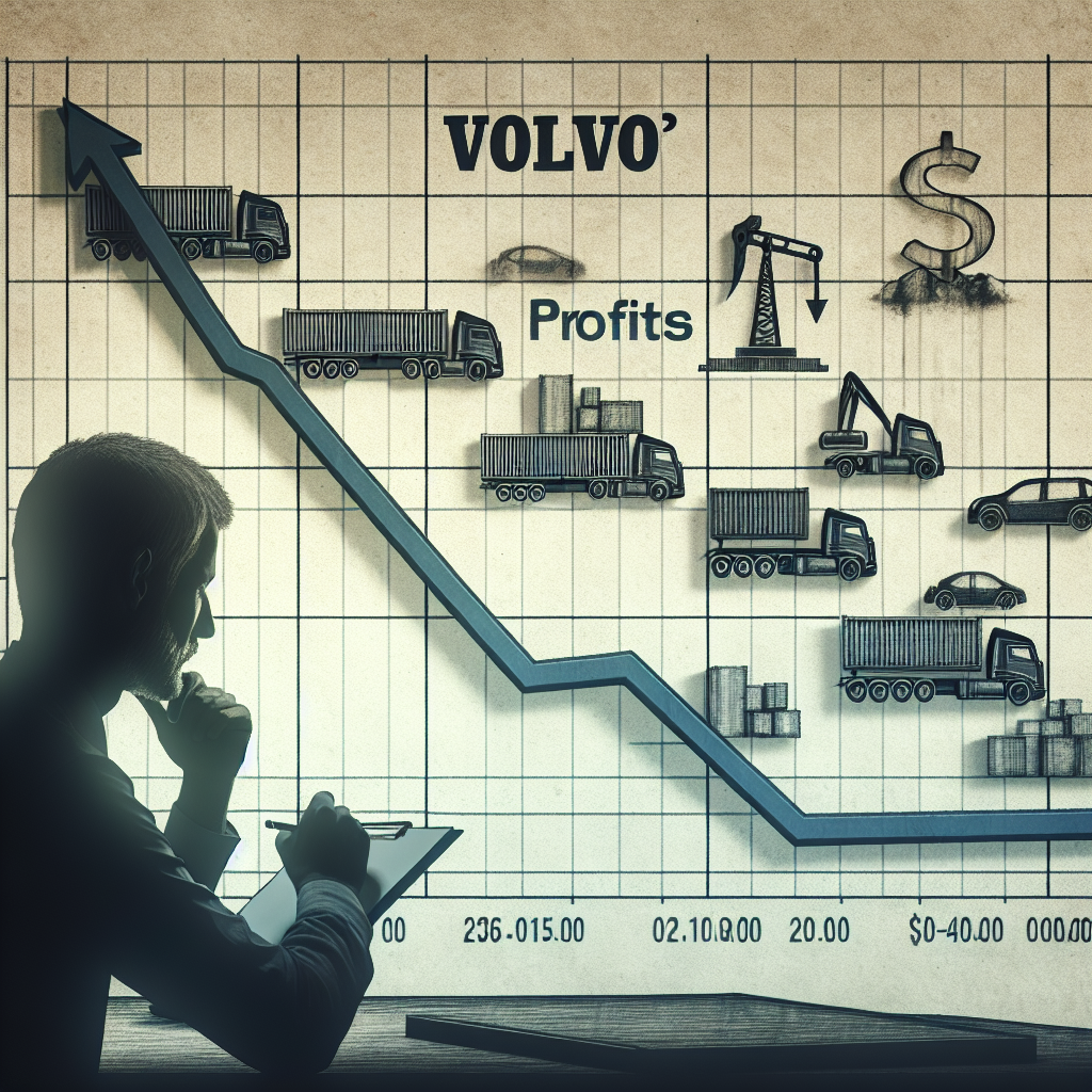 Volvo's Profits Decline Amidst Sluggish Freight and Construction Sectors
