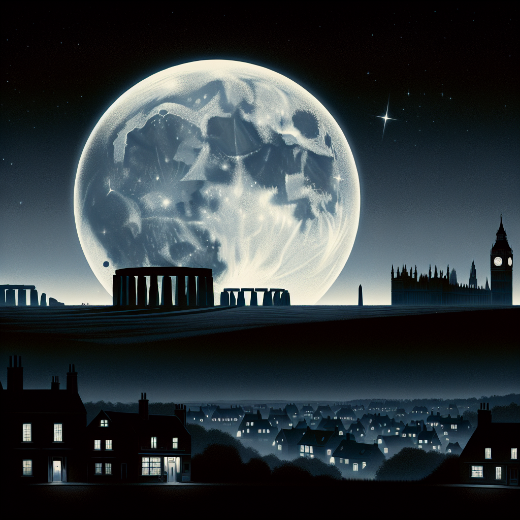 Will the Supermoon Illuminate UK Skies Again Tonight?