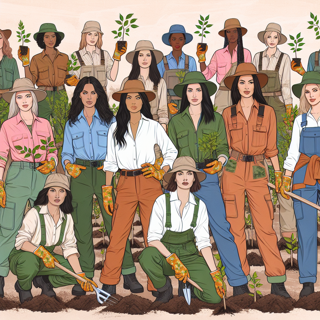 Women Pioneering Sustainable Development with Tree Planting Initiatives