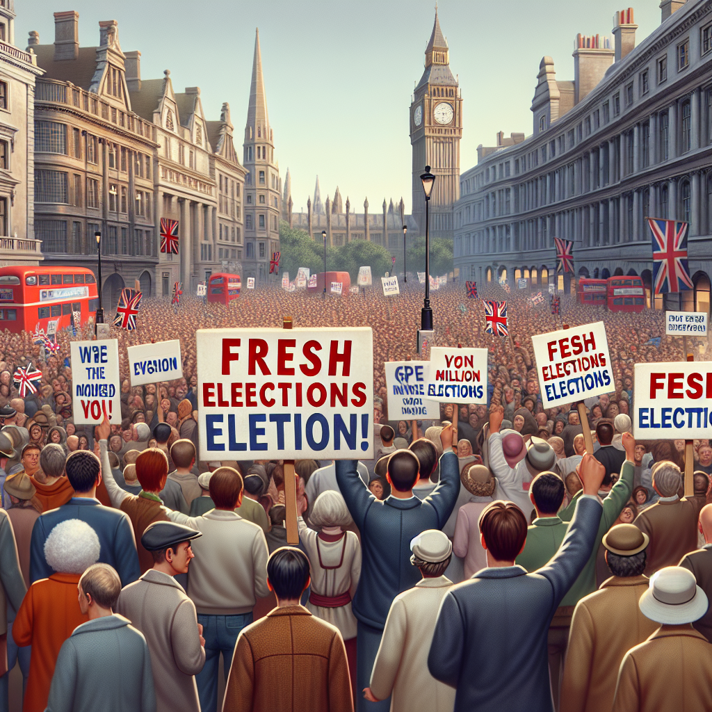 A Million Brits Call for Fresh Elections