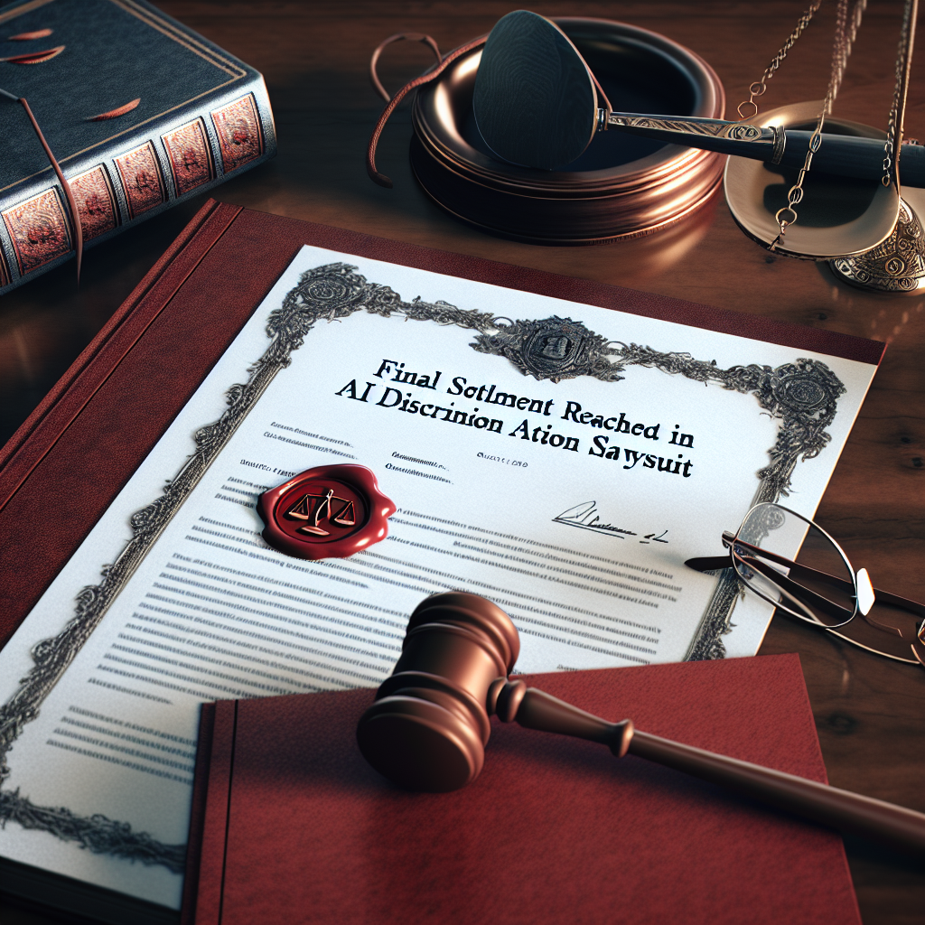 Final Settlement Reached in AI Discrimination Class Action Lawsuit