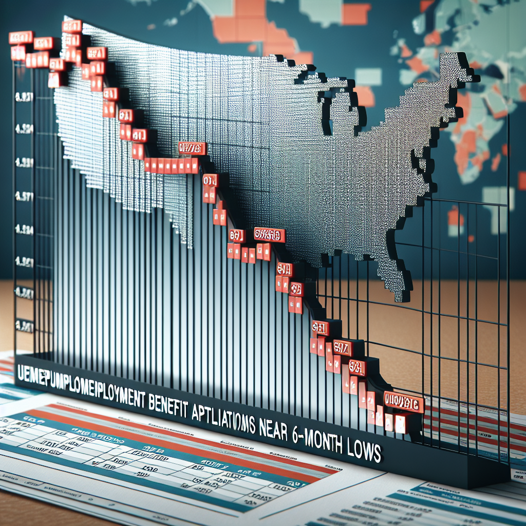 Unemployment Benefit Applications in the U.S. Decline, Approaching Six-Month Lows