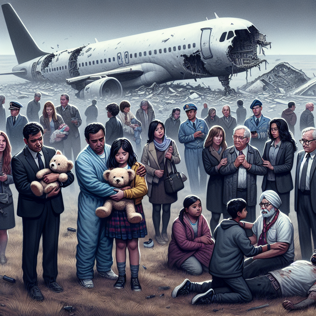 32 Passengers, Including 11-Year-Old Girl, Survive Azerbaijan Airlines Crash