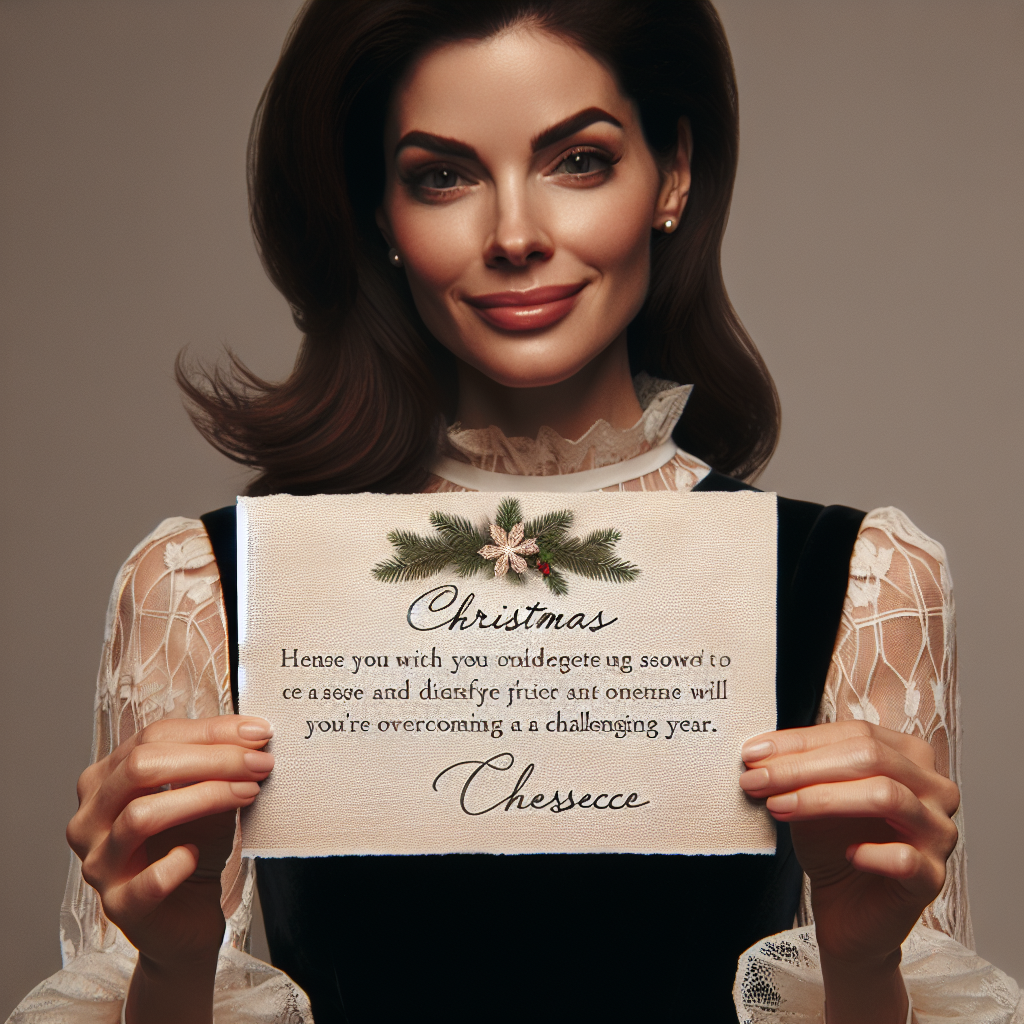 "A Heartfelt Christmas Message from Kate Middleton After a Challenging Year"