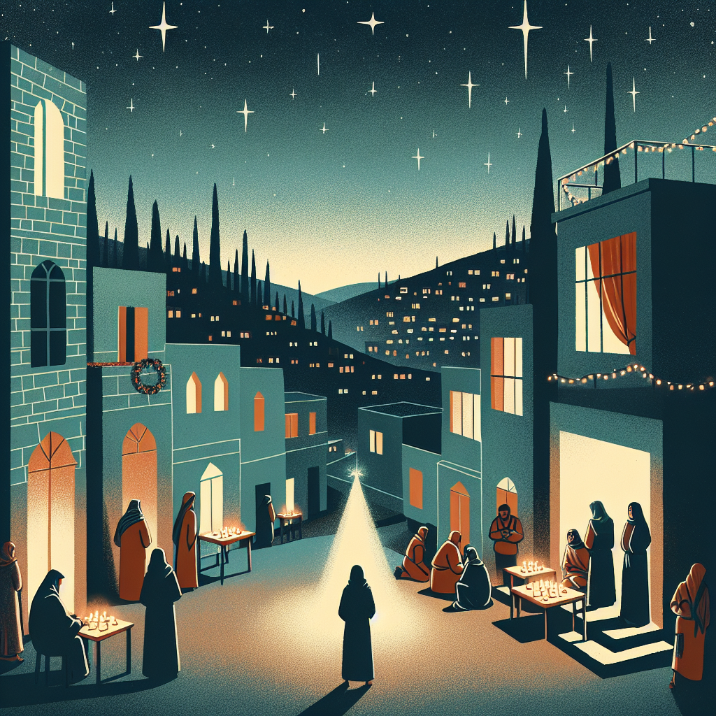 A Somber Christmas in Bethlehem Amid Israeli-Palestinian Tensions