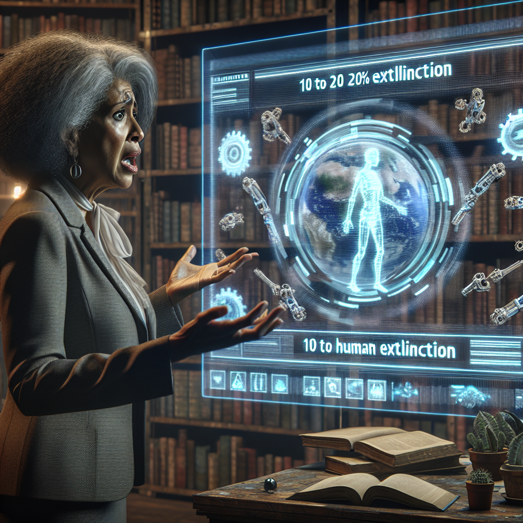 "AI Pioneer Warns of 10-20% Risk of Human Extinction"