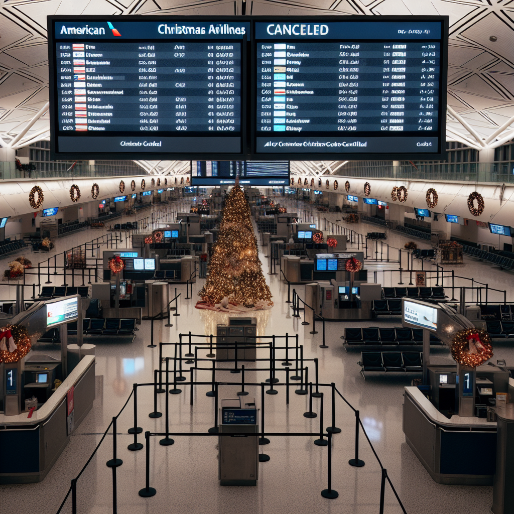 American Airlines Cancels All Christmas Eve Flights
